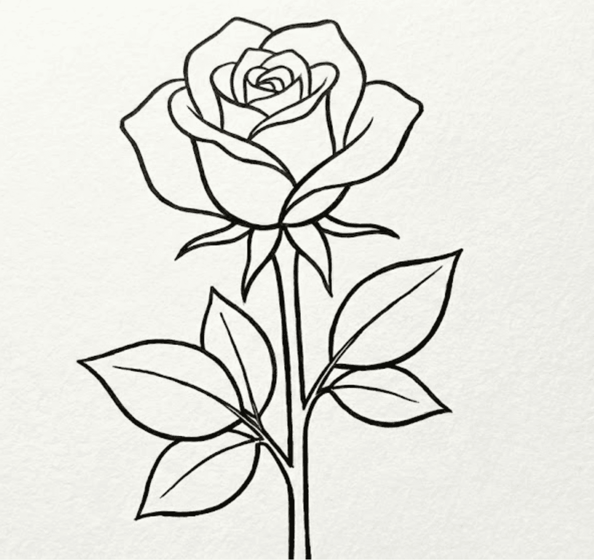 Cover image for How to Draw a Rose Easy: The "Magic Trace" Secret for Beginners