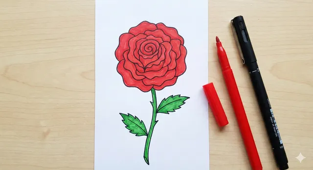 Color Your Rose